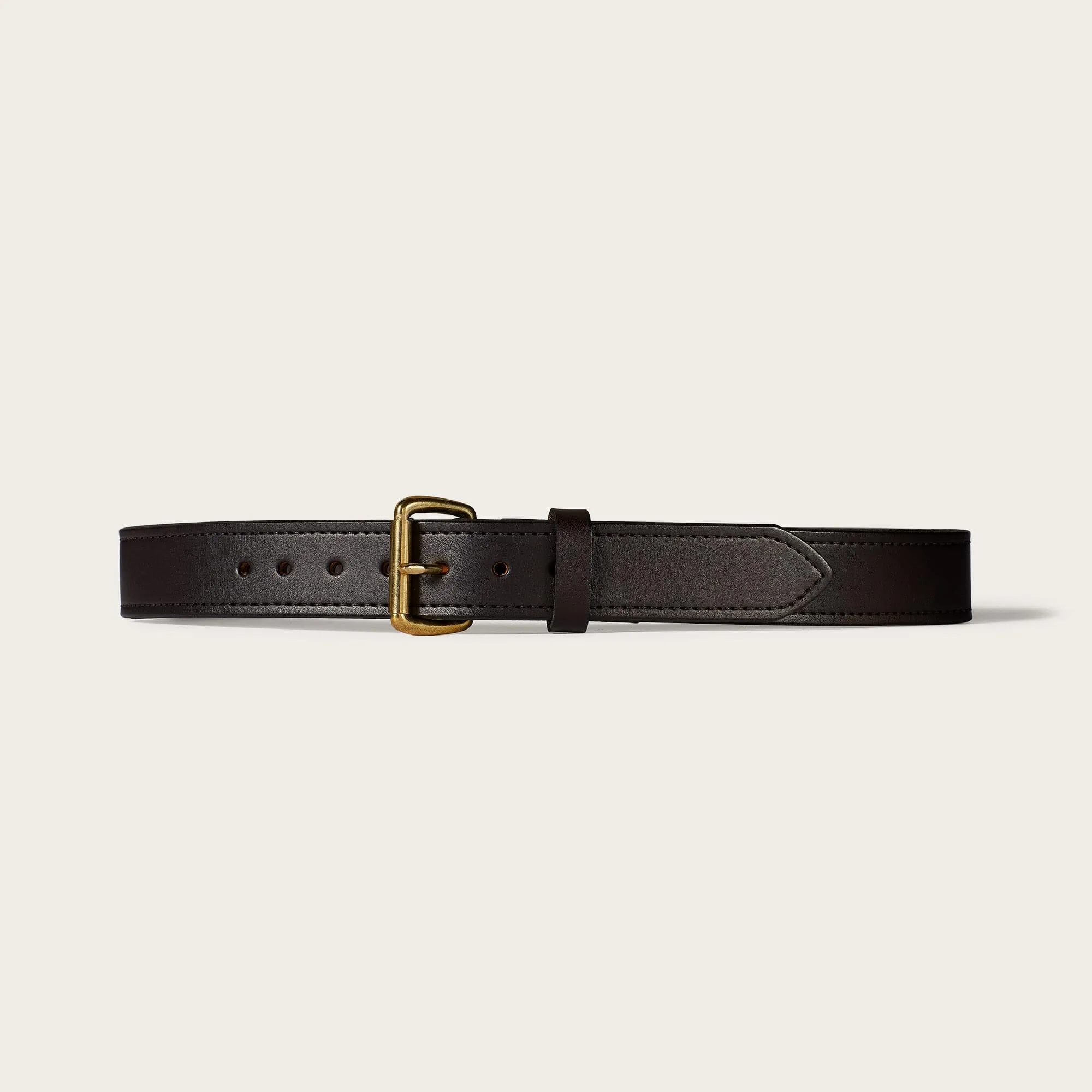 1 1/2" BRIDLE LEATHER DOUBLE BELT