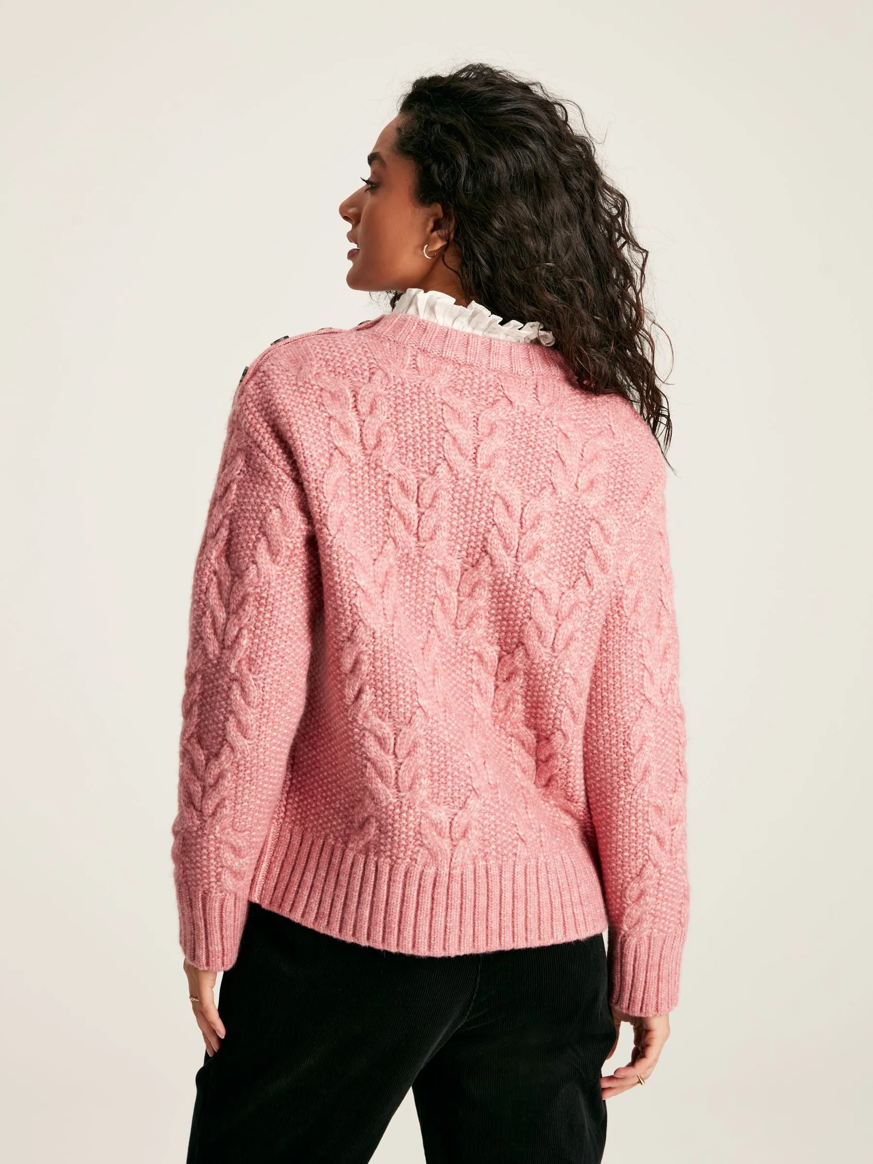 Joules Pippa Cable Knit Jumper